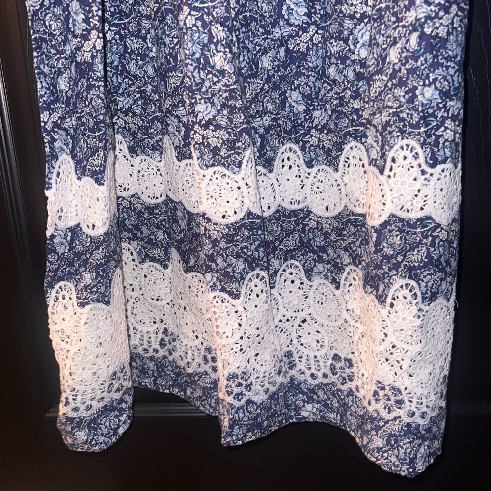 Floral Blue Dress - Picture 2 of 5